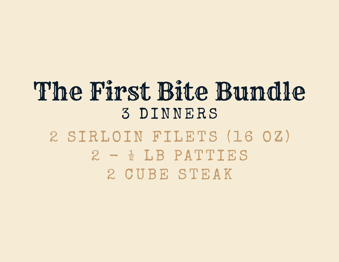 The First Bite Box