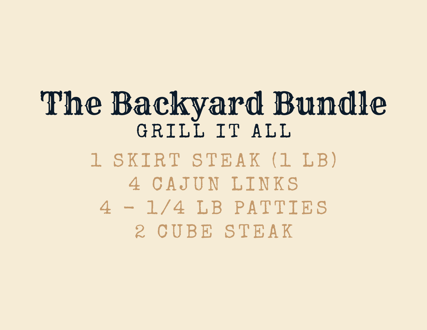The Backyard Bundle