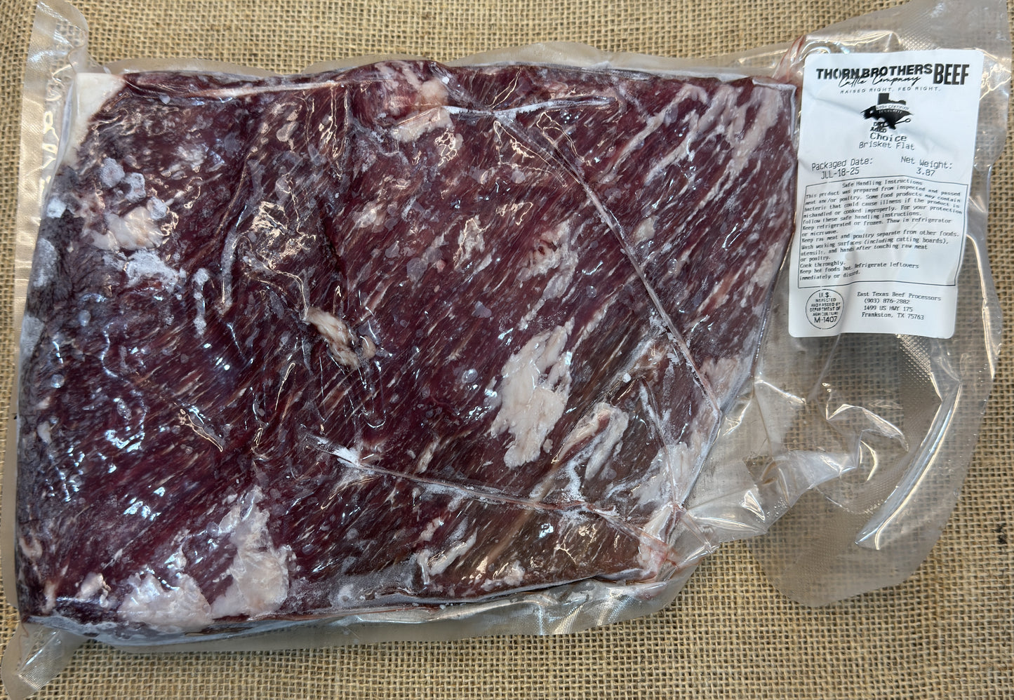 Brisket Flat