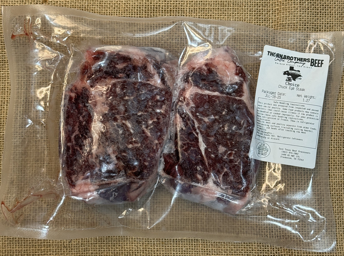 USDA Prime Chuck Eye Steaks