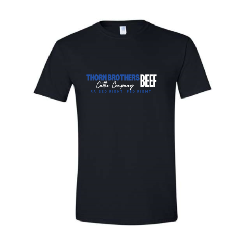 Thorn Brothers Beef Tee - Black