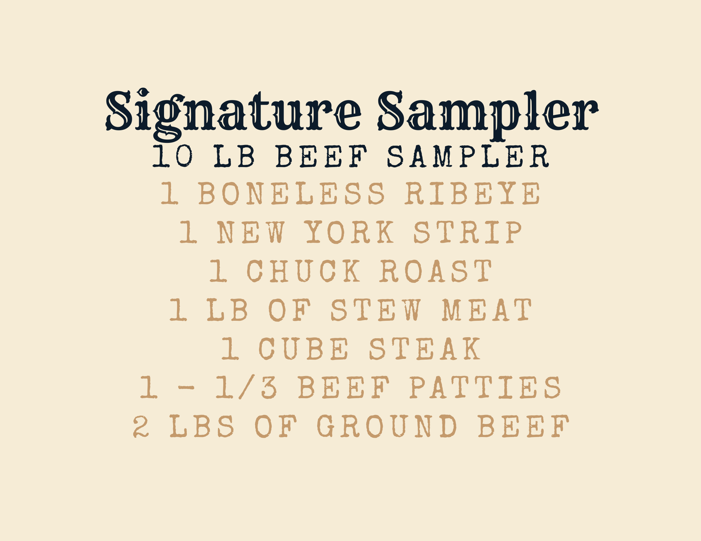 Signature Sampler