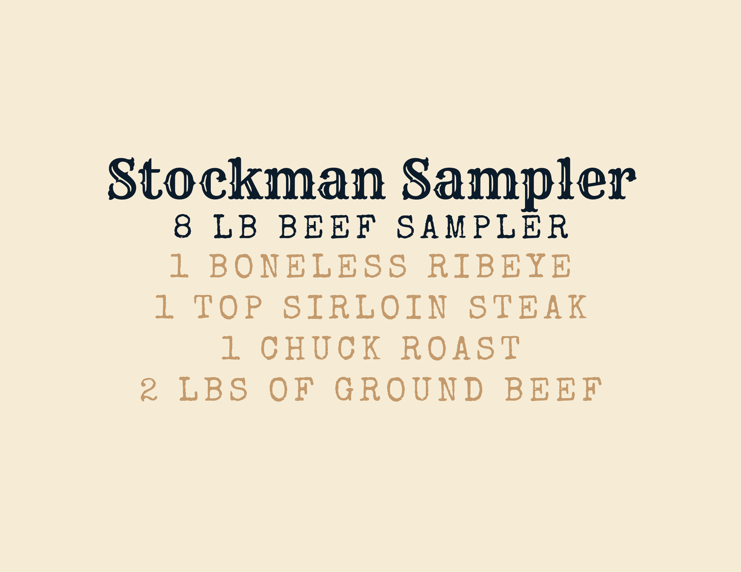 The Stockman Sampler